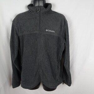 Columbia Full Zip Grey Sweater Size L